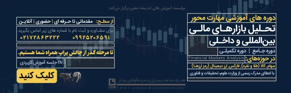 دوره جامع تحلیل بازارهای مالی از مقدماتی تا پیشرفته (حضوری و آنلاین)